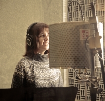 Debra Lyn Recording Vocals