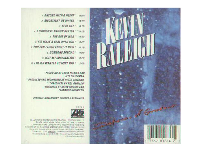 Kevin Raleigh Back Cover